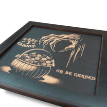 Load image into Gallery viewer, Framed Art - CUSTOM - Take 3 candies or be cursed - Halloween