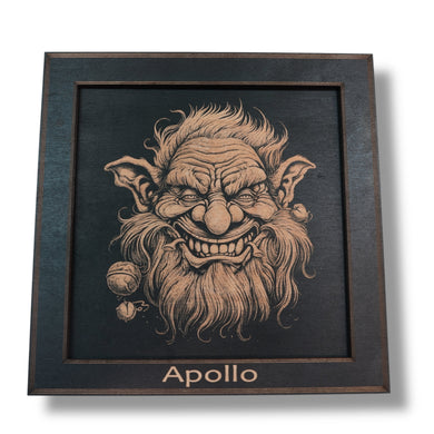 Framed Art - PERSONALIZED - CUSTOM - Gnome