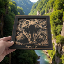 Load image into Gallery viewer, Framed Art - PERSONALIZED - CUSTOM - Evil Snake