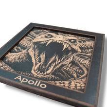 Load image into Gallery viewer, Framed Art - PERSONALIZED - CUSTOM - Evil Snake