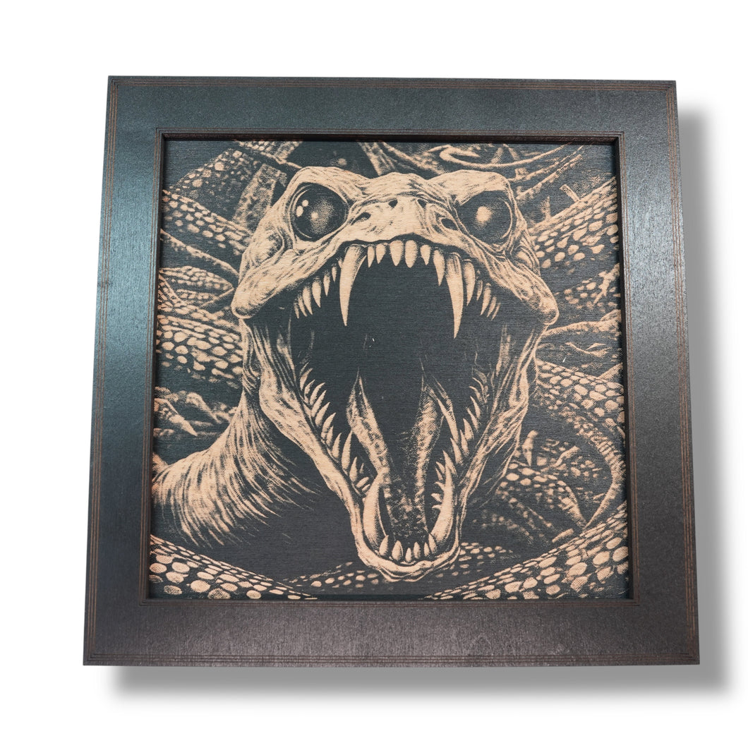 Framed Art - CUSTOM - Evil Snake