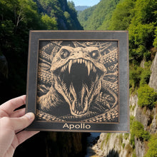 Load image into Gallery viewer, Framed Art - PERSONALIZED - CUSTOM - Evil Snake