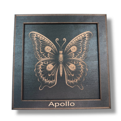 Framed Art - PERSONALIZED - CUSTOM - Butterfly