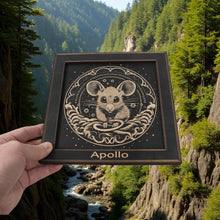 Load image into Gallery viewer, Framed Art - PERSONALIZED - CUSTOM - Mouse