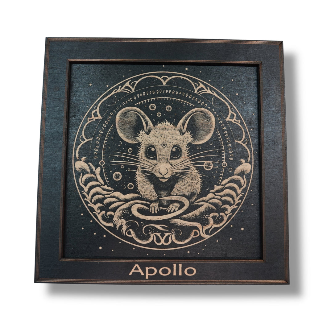 Framed Art - PERSONALIZED - CUSTOM - Mouse