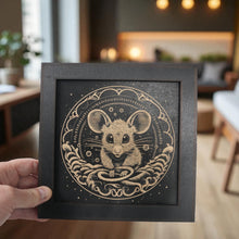Load image into Gallery viewer, Framed Art - CUSTOM - Mouse