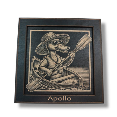 Framed Art - PERSONALIZED - CUSTOM - Duck River