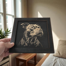 Load image into Gallery viewer, Framed Art - CUSTOM - Pit Bull - Dog