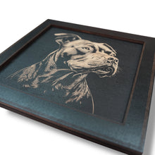 Load image into Gallery viewer, Framed Art - CUSTOM - Pit Bull - Dog