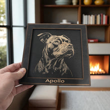 Load image into Gallery viewer, Framed Art - PERSONALIZED - CUSTOM - Pit Bull - Dog