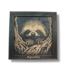 Load image into Gallery viewer, Framed Art - PERSONALIZED - CUSTOM - Sloth