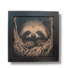 Load image into Gallery viewer, Framed Art - CUSTOM - Sloth