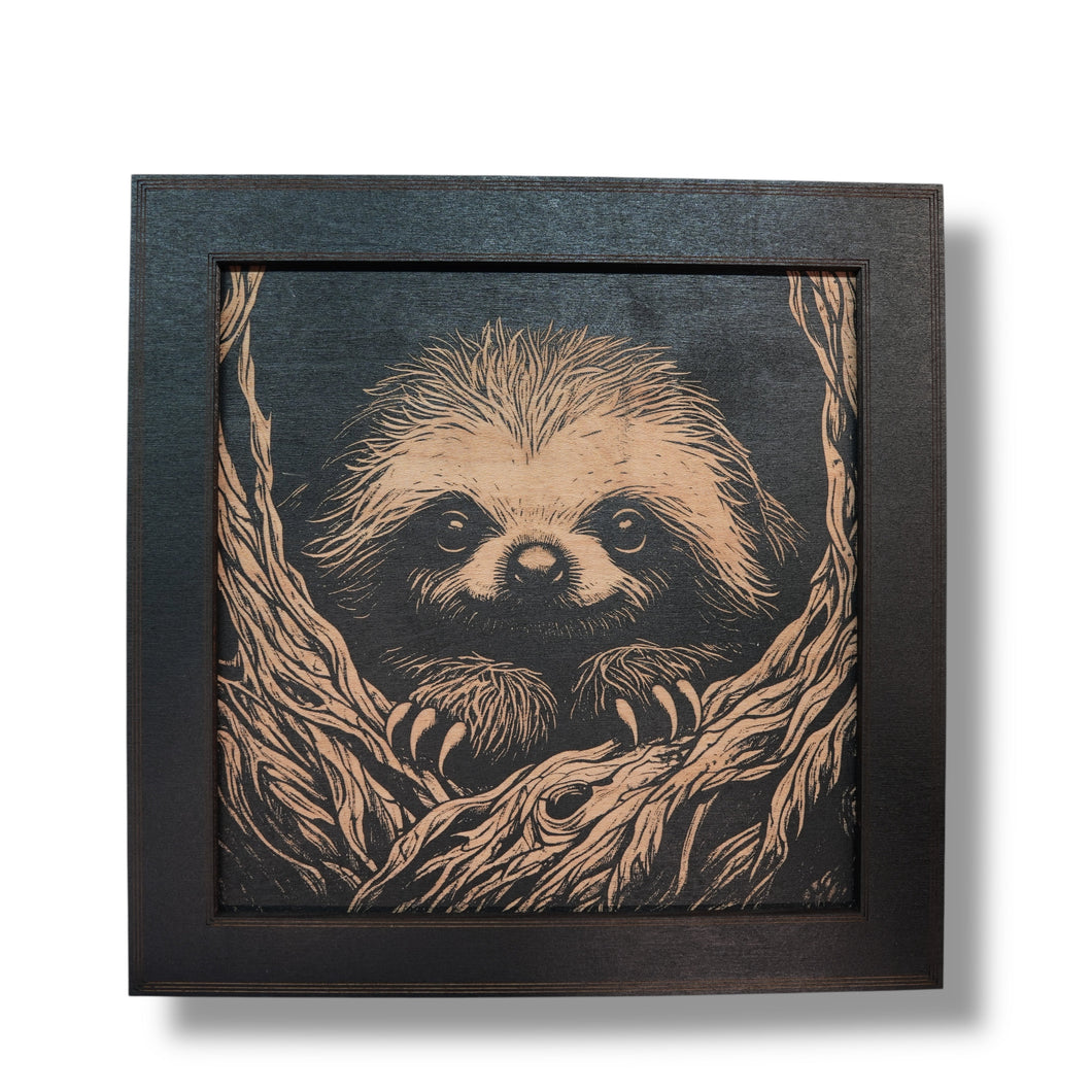 Framed Art - CUSTOM - Sloth