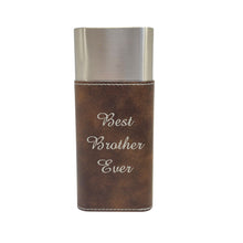 Load image into Gallery viewer, Cigar Case with Cutter - Best Brother Ever Leather