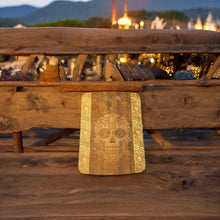 Load image into Gallery viewer, Sugar Skull Cutting Board 14''x9.5''x.5'' Bamboo
