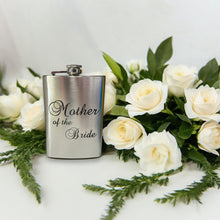 Load image into Gallery viewer, 8oz Mother of the Bride Stainless Steel Flask