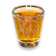 Load image into Gallery viewer, 2oz Elephant Shot Glass