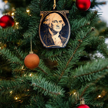 Load image into Gallery viewer, Ornament - Black - George Washington