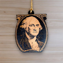 Load image into Gallery viewer, Ornament - Black - George Washington