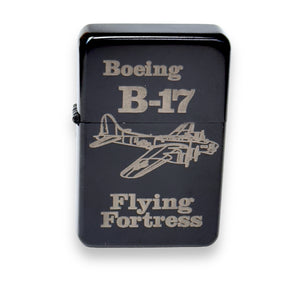 Lighter BLACK - B-17 Flying Fortress Airplane