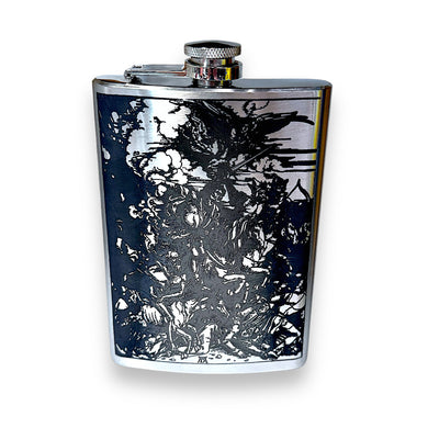 8oz 4 Horsemen Stainless Steel Flask