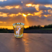 Load image into Gallery viewer, 2oz Giraffe shot glass