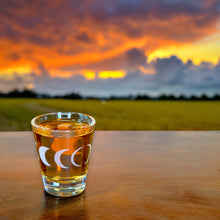 Load image into Gallery viewer, 2oz Moon Phases Shot glass