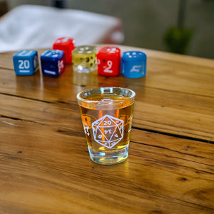 2oz Dungeon Master Shot glass