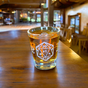 2oz Dungeon Master Shot glass