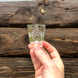 2oz Dungeon Master Shot glass