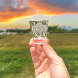 2oz Cthulhu Shot glass