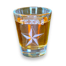 Load image into Gallery viewer, 2oz Texas Star Shot Glass