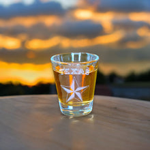 Load image into Gallery viewer, 2oz Texas Star Shot Glass