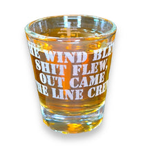 Load image into Gallery viewer, 2oz Lineman Poem Shot glass