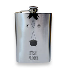 Load image into Gallery viewer, 8oz Horsin Around Stainless Steel Flask