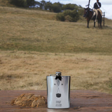 Load image into Gallery viewer, 8oz Horsin Around Stainless Steel Flask