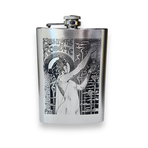 8oz Absinthe Robette Stainless Steel Flask