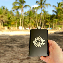 Load image into Gallery viewer, 8oz BLACK Anti Possession Flask