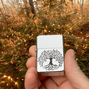 Lighter - Celtic Tree of Life CHROME