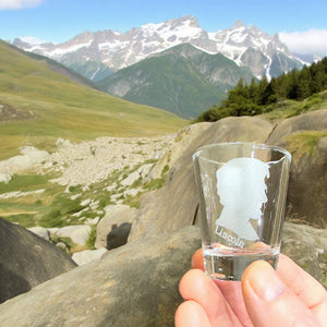 2oz Abe Lincoln Shot Glass