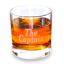 Load image into Gallery viewer, Rocks Glass - The Captain - Double Old Fashioned