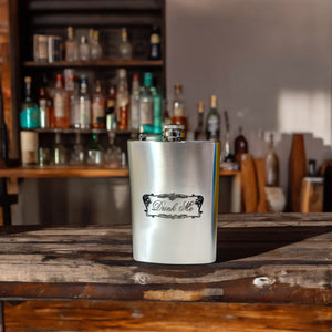 8oz Drink Me Flask