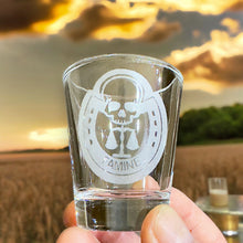 Load image into Gallery viewer, 2oz Four Horsemen FAMINE Shot Glass