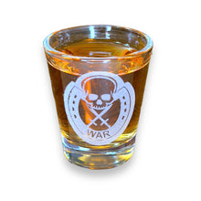 Load image into Gallery viewer, 2oz Four Horsemen WAR Shot Glass