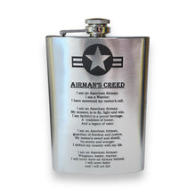 Load image into Gallery viewer, 8oz Airmans Creed Flask