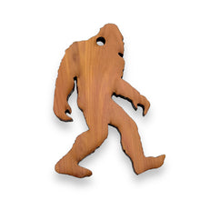 Load image into Gallery viewer, Sasquatch - Bigfoot Raw Cedar Ornament 2.5x3.5in