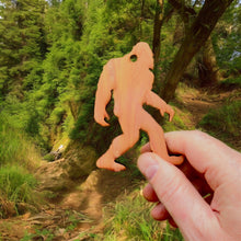 Load image into Gallery viewer, Sasquatch - Bigfoot Raw Cedar Ornament 2.5x3.5in