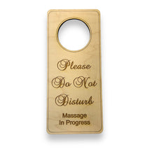 Load image into Gallery viewer, Please Do Not Disturb Meeting In Progress Door sign - Wood