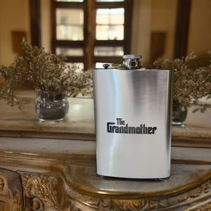 8oz The Grandmother Stainless Steel Flask