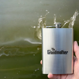 8oz The Grandmother Stainless Steel Flask